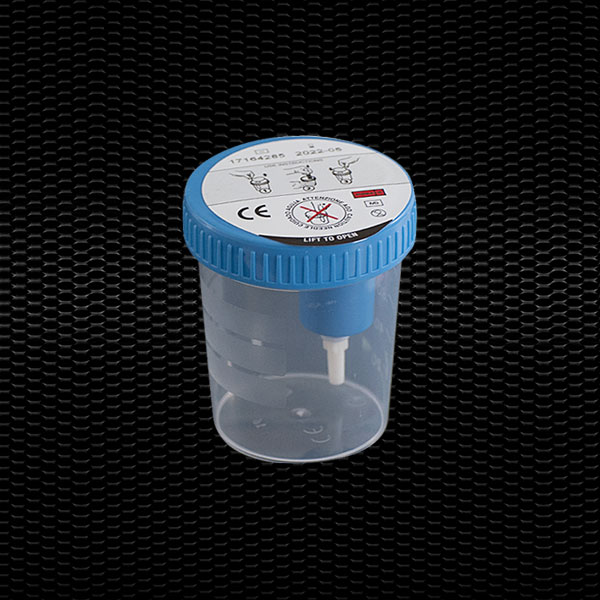 Kit Prelievo Urina Sottovuoto ( Contenitore 120 ml + Provetta 16x100 mm ) -  Conf.100 pz.